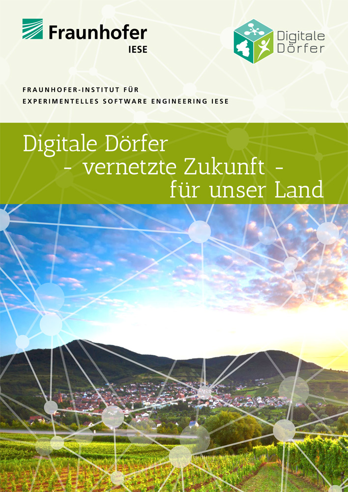 Darstellung Projektflyer Digitale Dörfer